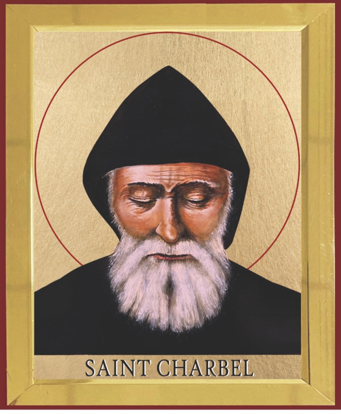 Icône de Saint Charbel - St Charbel icon