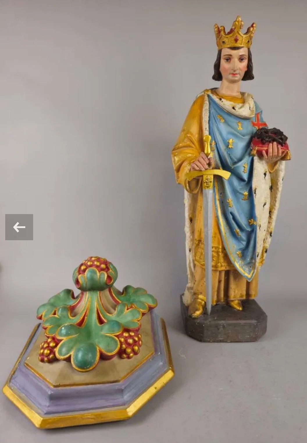 VERTUNNI Figurine LOUIS XI 2ème version / antique toy soldier VERTUNNI Figurine LOUIS XI 2ème version / antique toy soldier